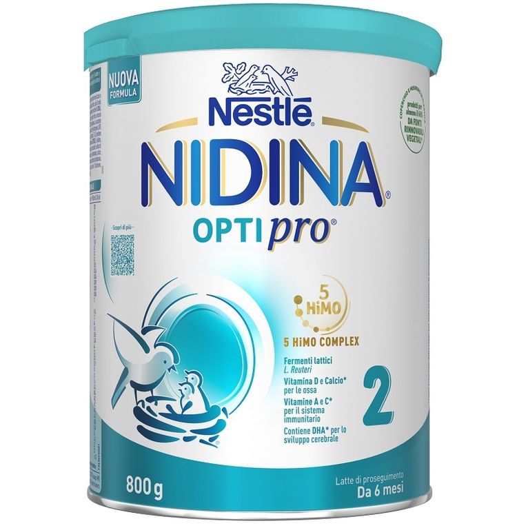 nidina 2 optipro polvere 800 g