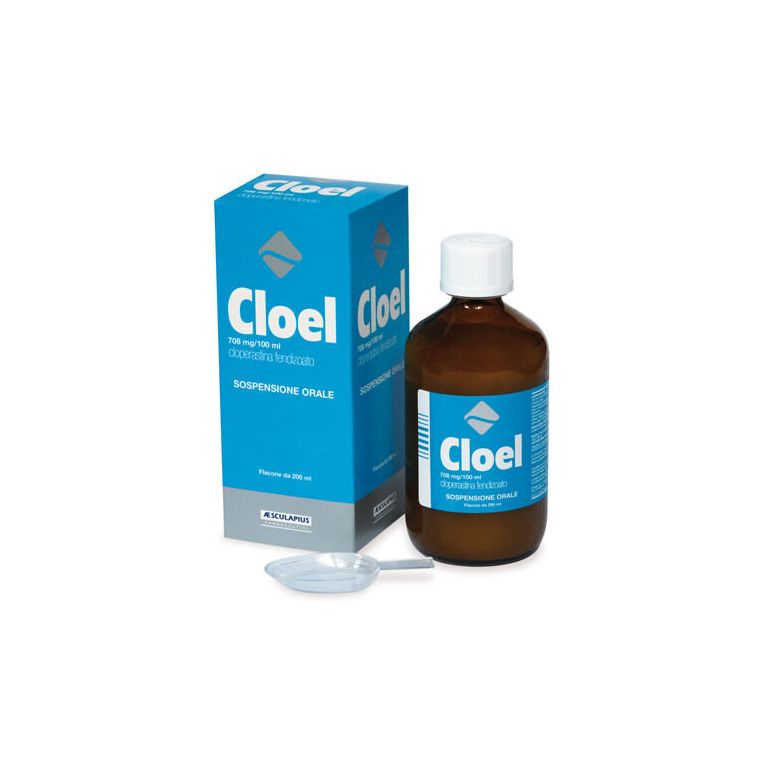 cloel orale sosp 200 ml 708 mg/100 ml