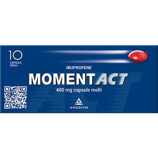 MOMENTACT 10 cps molli 400 mg