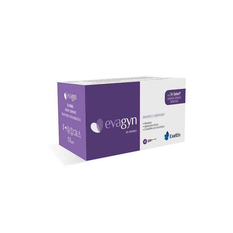 evagyn ginhyal deli applicatore vaginale 8 pezzi 5 ml