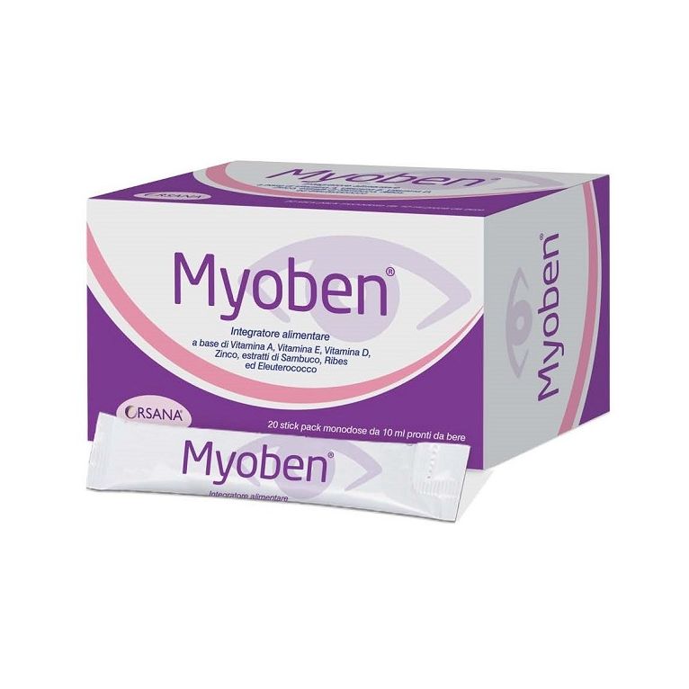 myoben 20 stick pack monodose da 10 ml