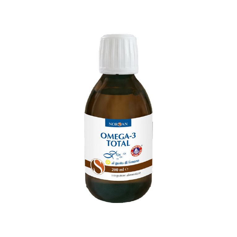 norsan omega 3 total 200 ml gusto limone