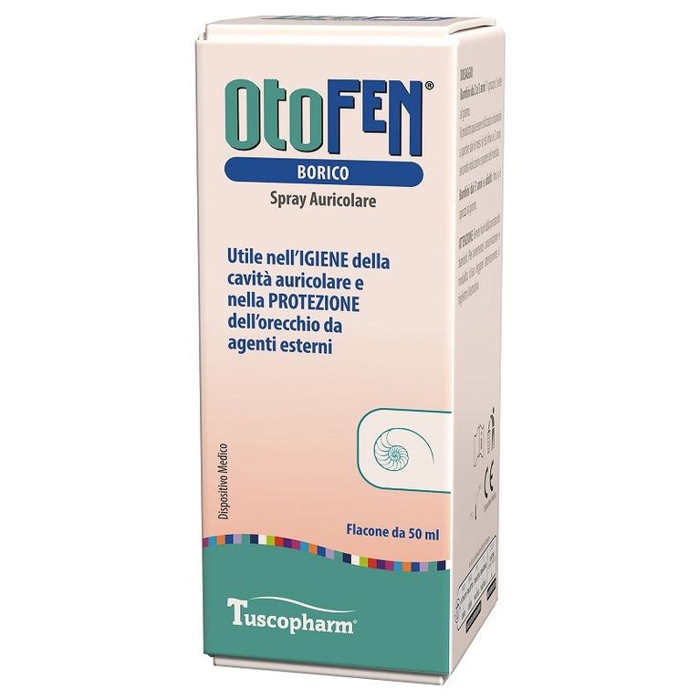 otofen borico spray auricolare 50 ml