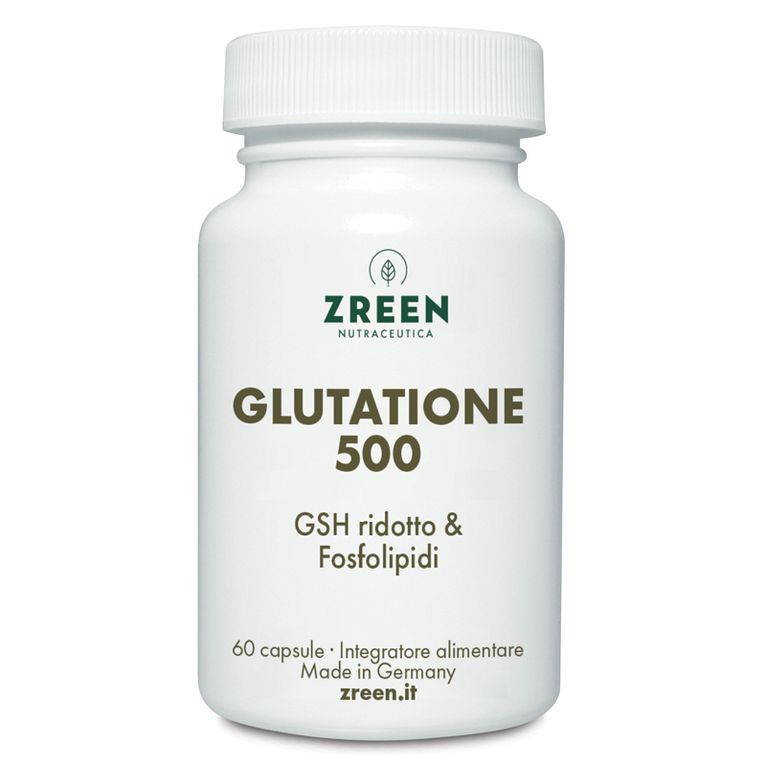 zreen glutatione 500 60 capsule
