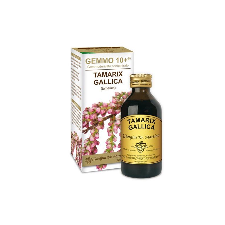 gemmo 10+ tamerice 100 ml liquido analcolico