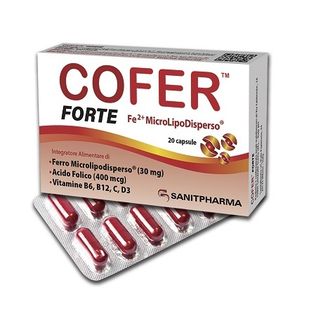 COFER FORTE 20 CAPSULE DA 496 MG