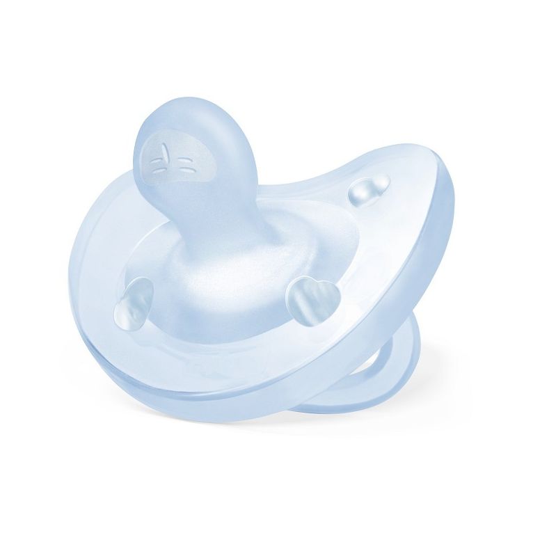 chicco gommotto silicone azzurro 2-6 mesi 1 pezzo