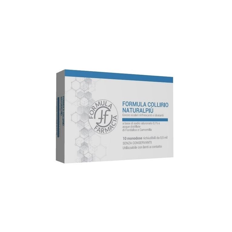 formula collirio natural piu' senza conservanti 10 flaconcini da 0,5 ml