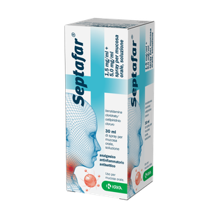 SEPTAFAR spray 1 flacone 30 ml 250 erogazioni 1,5 mg/ml + 5mg/ml