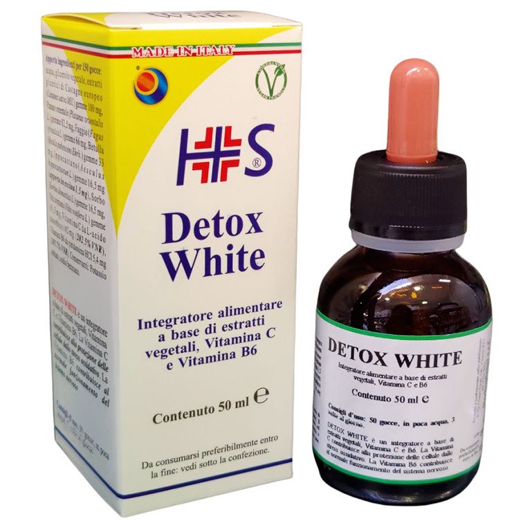 detox white gocce 50 ml