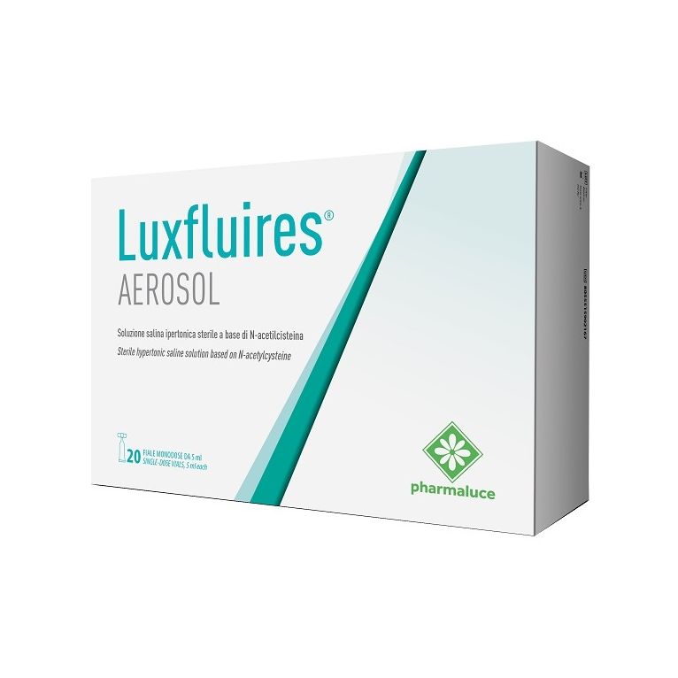 soluzione per aerosol luxfluires 20 fiale 5 ml