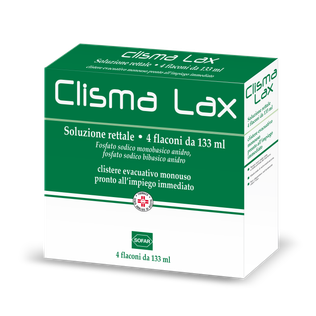 CLISMALAX 4 flaconi 133 ml soluz rett
