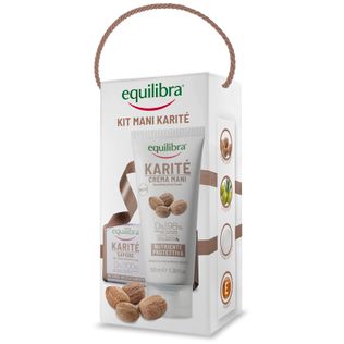 EQUILIBRA KIT MANI KARITE' 1 SAPONE 100% VEGETALE 100 G + 1CREMA MANI 100 ML
