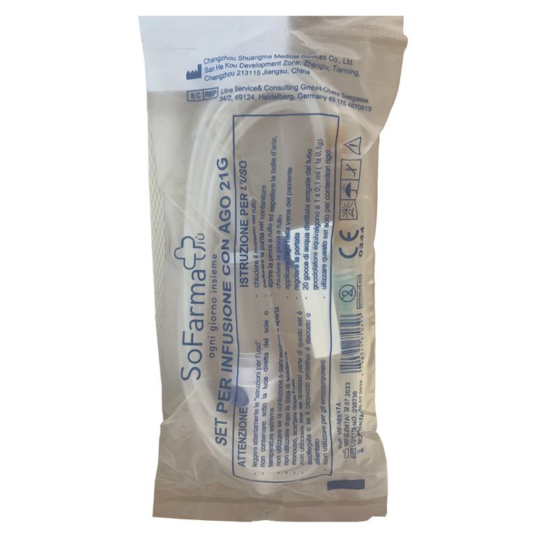 deflussore con ago gauge 21 sofarmapiu'