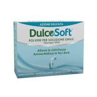 DULCOSOFT POLVERE PER SOLUZIONE ORALE 20 BUSTINE