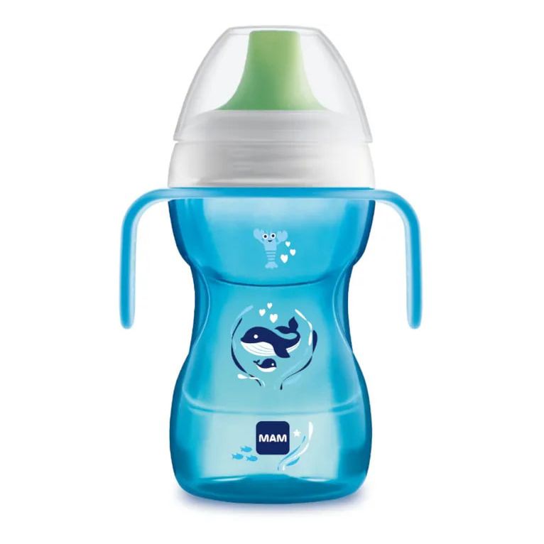 mam tazza fun to drink 270 ml 8+ beccuccio rigido maschio