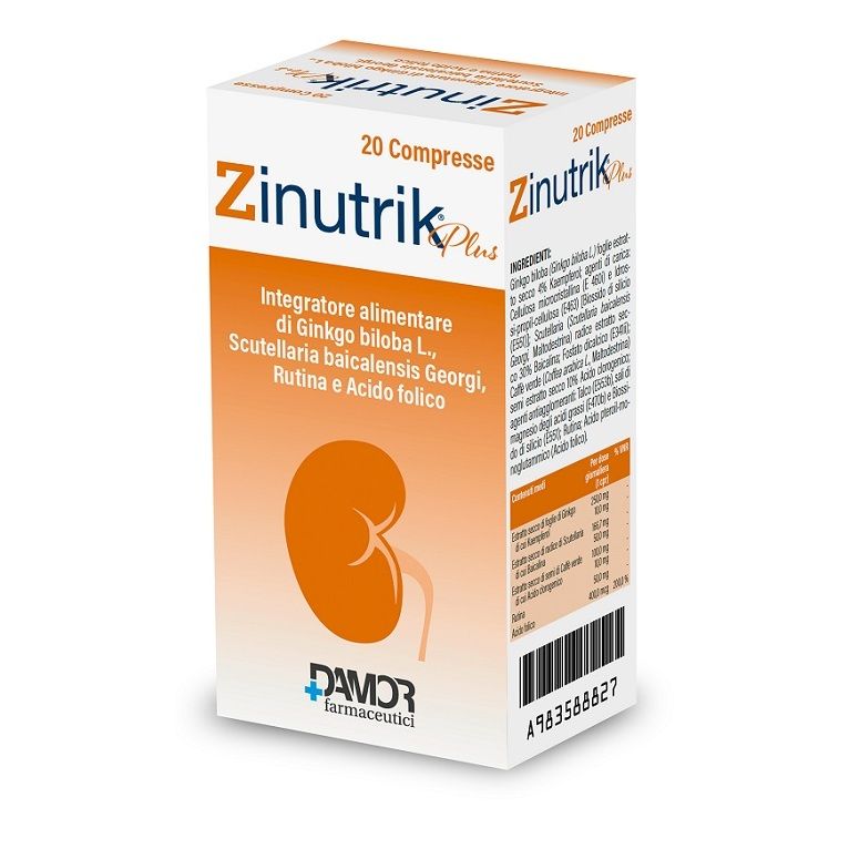 zinutrik plus 20 compresse