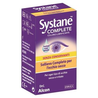 COLLIRIO LUBRIFICANTE SYSTANE COMPLETE SENZA CONSERVANTI 10ML
