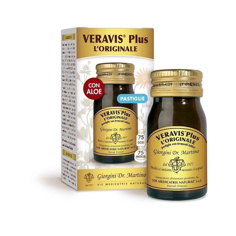 veravis plus l'originale pastiglie con fermenti lattici 30 g
