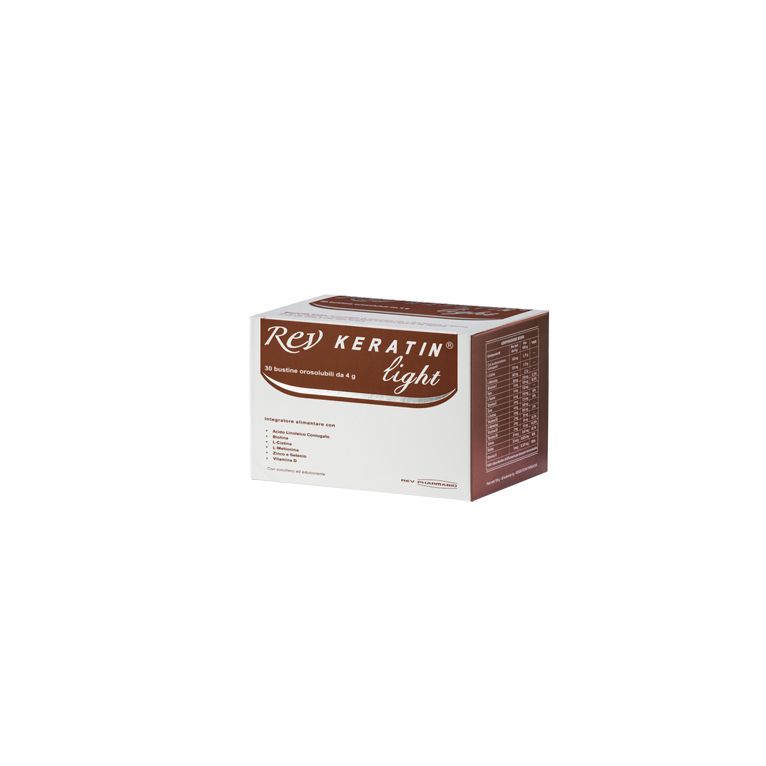 rev keratin light 30 buste 120 g