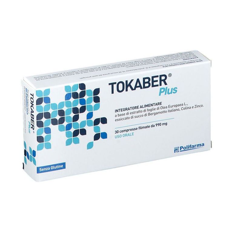 tokaber plus 990mg 30 compresse