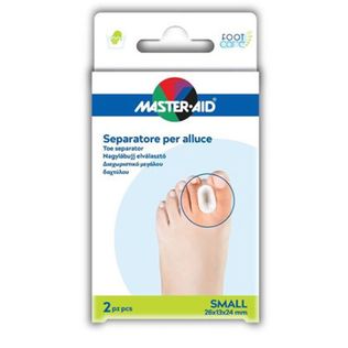 SEPARATORE DITA IN GEL MASTER-AID FOOTCARE PER ALLUCE SMALL2 PEZZI D1