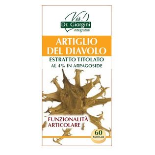 ARTIGLIO DEL DIAVOLO ESTRATTO TITOLATO 60 PASTIGLIE