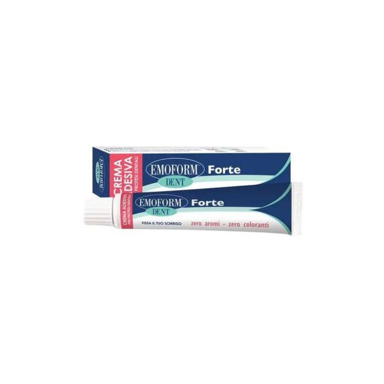 crema adesiva emoform dent forte per protesi dentali 70 g