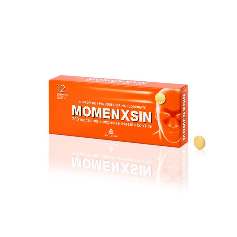 momenxsin 12 cpr riv 200 mg + 30 mg