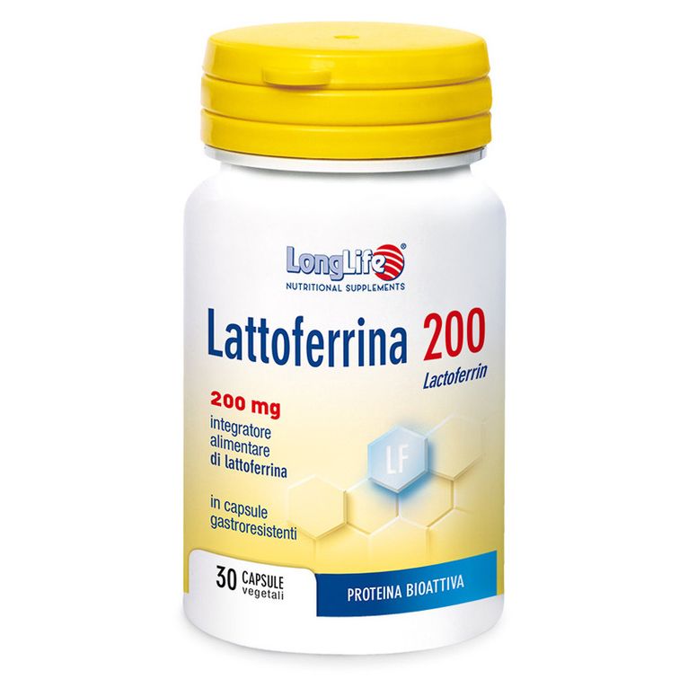 longlife lattoferrina200 30 capsule vegetali da 550 mg