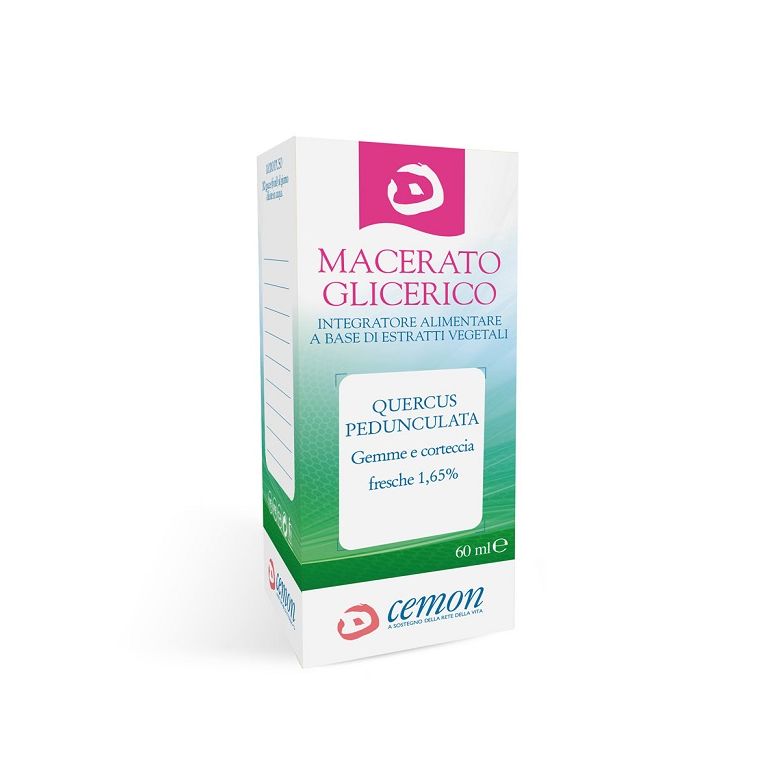 quercus peduncolata gemme macerato glicerico 60 ml