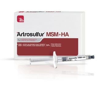 ARTROSULFUR MSM+HA SIRINGHE PRERIEMPITE INTRA-ARTICOLARI ACIDO IALURONICO 2 ML