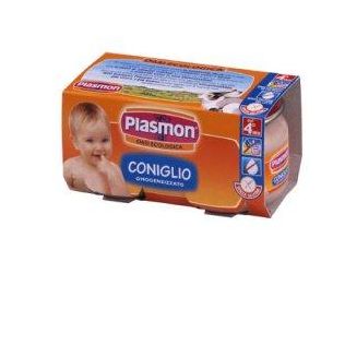 PLASMON OMOGENEIZZATO CONIGLIO 80 G X 2 PEZZI