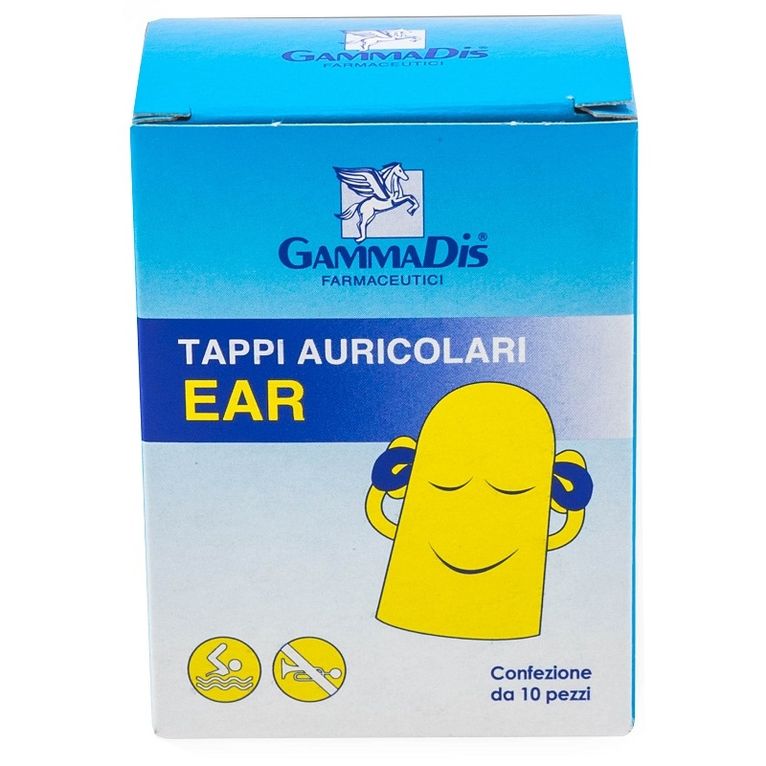 tappo auricolare ear gommapiuma 10 pezzi gammadis