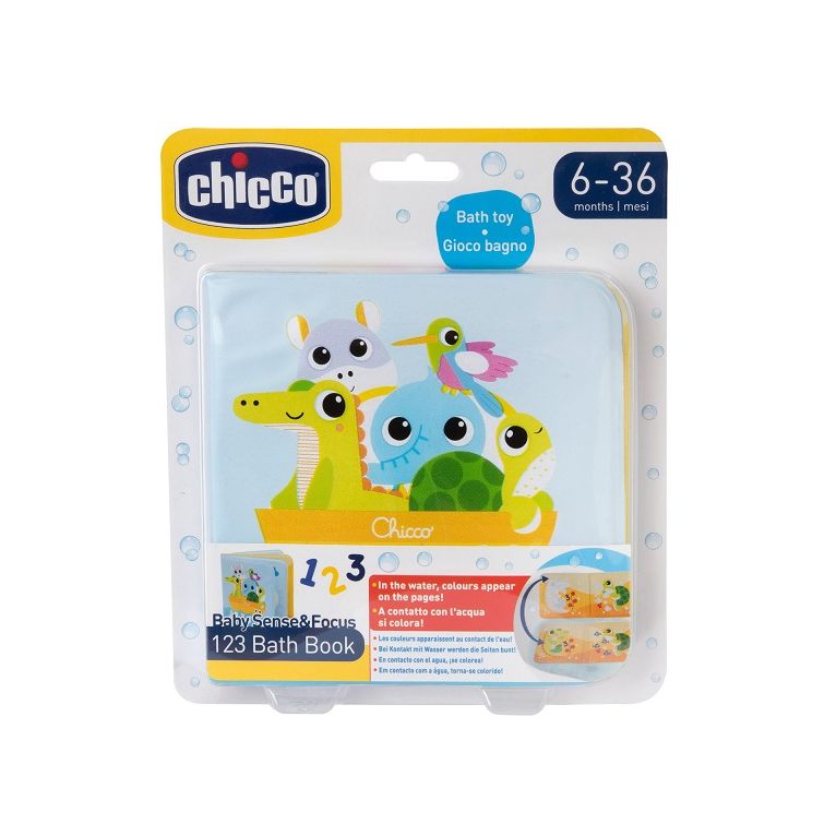 chicco gioco baby sense&focus 123 libro bagno