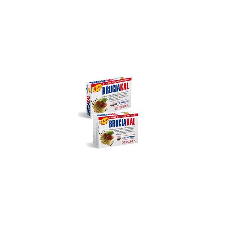 bruciakal 45 compresse dietalinea 36 g