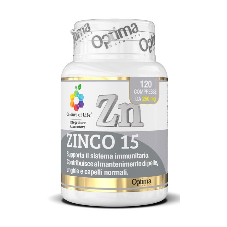 colours of life zinco 15 120 compresse