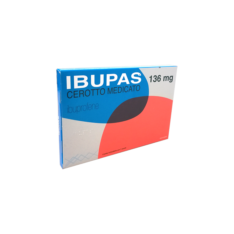 ibupas 7 cerotti med 136 mg