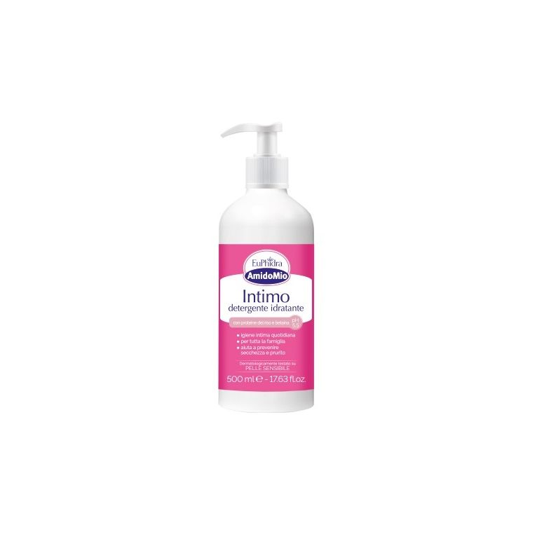 euphidra amidomio intimo detergente idratante 500 ml