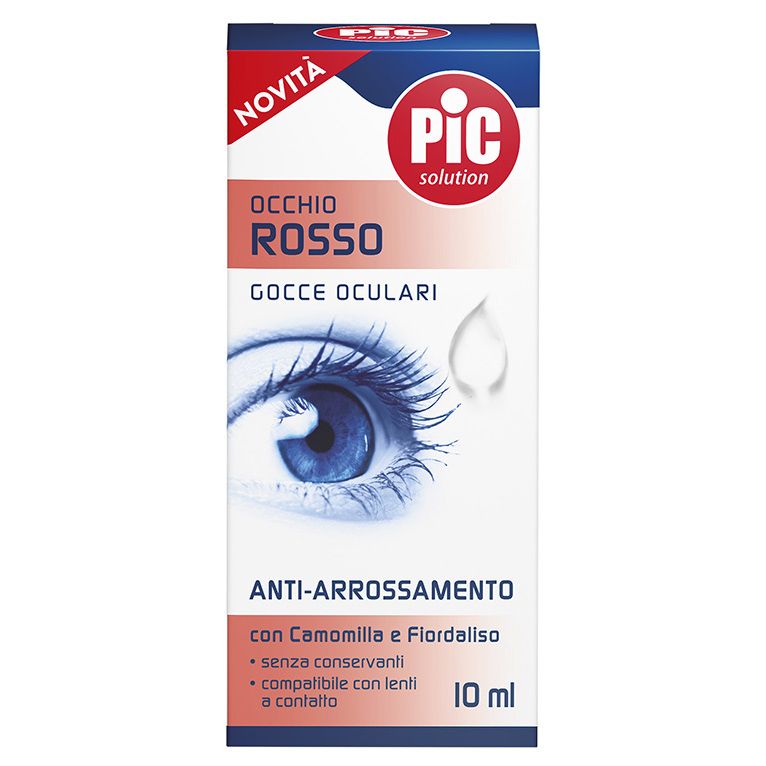 pic gocce oculari occhio rosso 10 ml