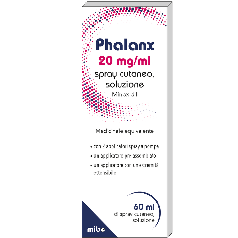 phalanx spray cutaneo soluzione 60 ml 20 mg/ml 1 flacone