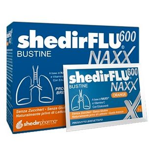 SHEDIRFLU 600 NAXX ARANCIA SENZA ZUCCHERI 20 BUSTINE