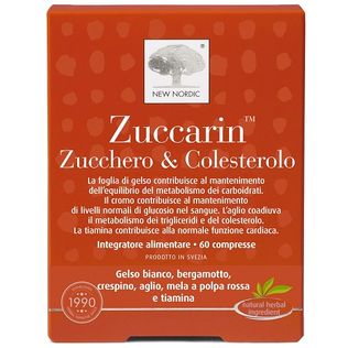ZUCCARIN ZUCCHERO & COLESTEROLO 60 COMPRESSE