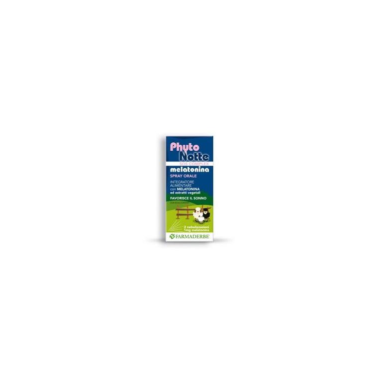 phyto notte melatonina spray orale 30 ml