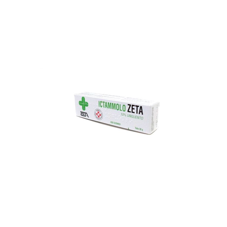 ictammolo (zeta farmaceutici) ung derm 30 g 10%