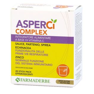 ASPER CI COMPLEX 20 STICK PACK EFFERVESCENTI 4,4 G