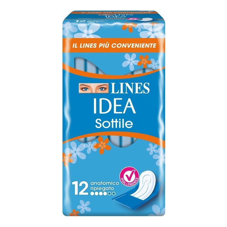lines idea sottili ripiegati ali 12 pezzi