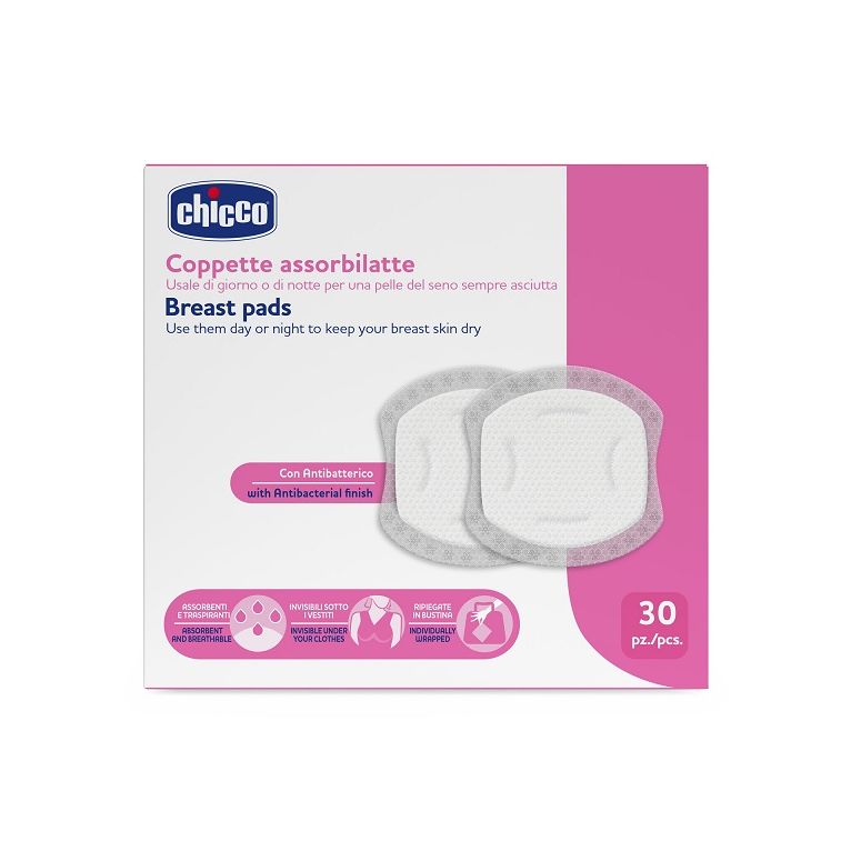 chicco coppette assorbilatte 30 pezzi 2026