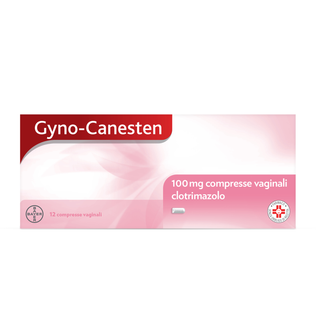 GYNOCANESTEN 12 cpr vag 100 mg