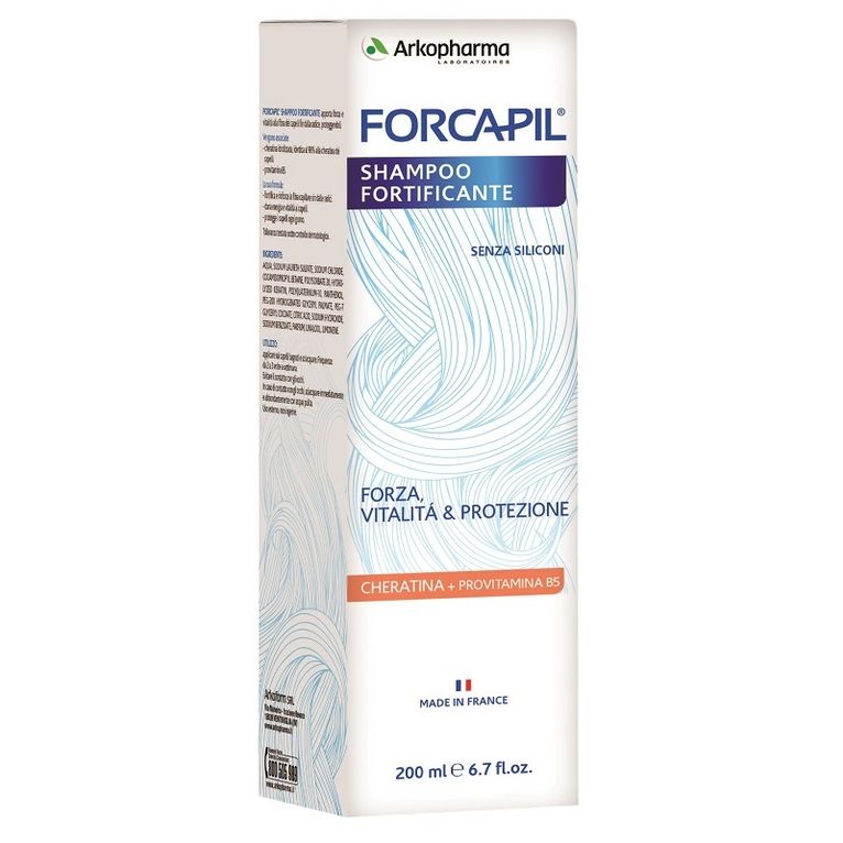 forcapil shampoo fortificante 200 ml